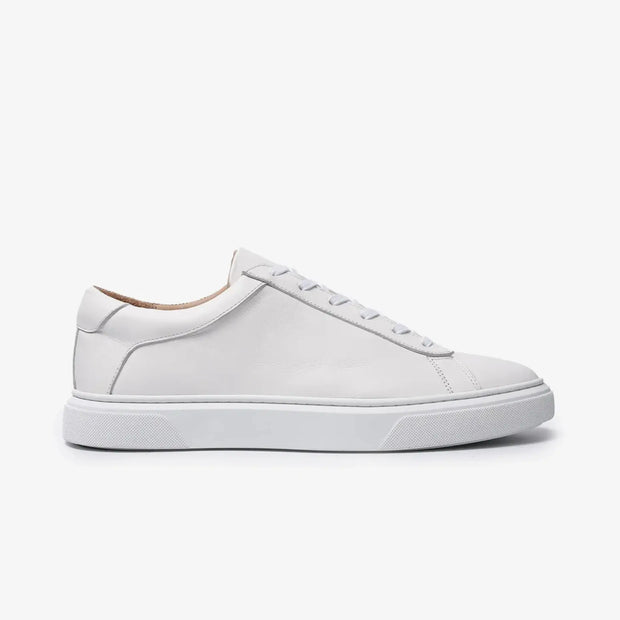 Sneakers Blanches en Cuir Premium